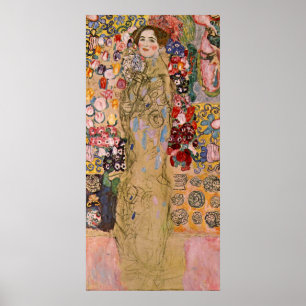 Affiche Portrait posthume de Ria Munk par Gustav Klimt