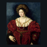Affiche Portrait posthume d'Isabella d'Este<br><div class="desc">Portrait posthume d'Isabella d'Este,  Marchionne de Mantoue | par Peter Paul Rubens | Lieu de l'art : Musée Kunsthistorisches,  Vienne,  Autriche | Artiste flamand | Numéro de collection d'images : XAM68687</div>