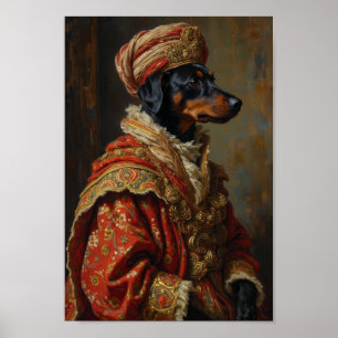 Affiche Portrait Royal Azawakh
