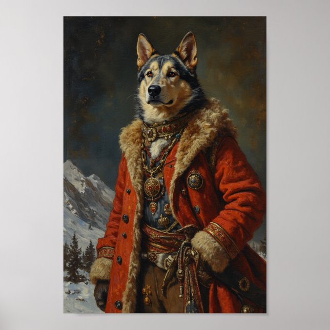 Affiche Portrait Royal Chinook (Devant)