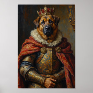Affiche Portrait Royal de Berger Anatolien