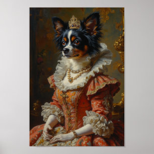 Affiche Portrait Royal de Papillon
