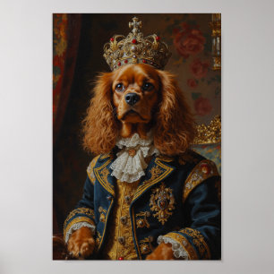 Affiche Portrait Royal de Sussex Spaniel