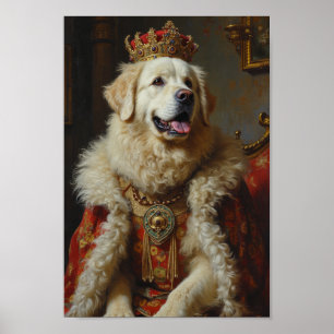 Affiche Portrait Royal des Pyrénées