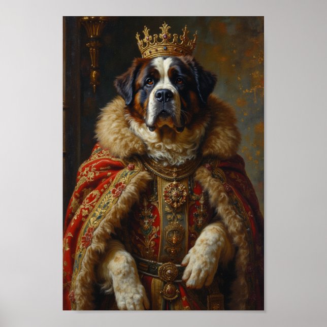Affiche Portrait Royal Saint Bernard (Devant)
