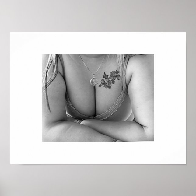Affiche Portrait sans visage (Devant)