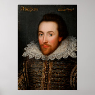 Affiche Portrait William Shakespeare de Cobbe