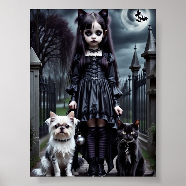 Affiche Portraits fantômes : Représentation réaliste de l' (Devant)