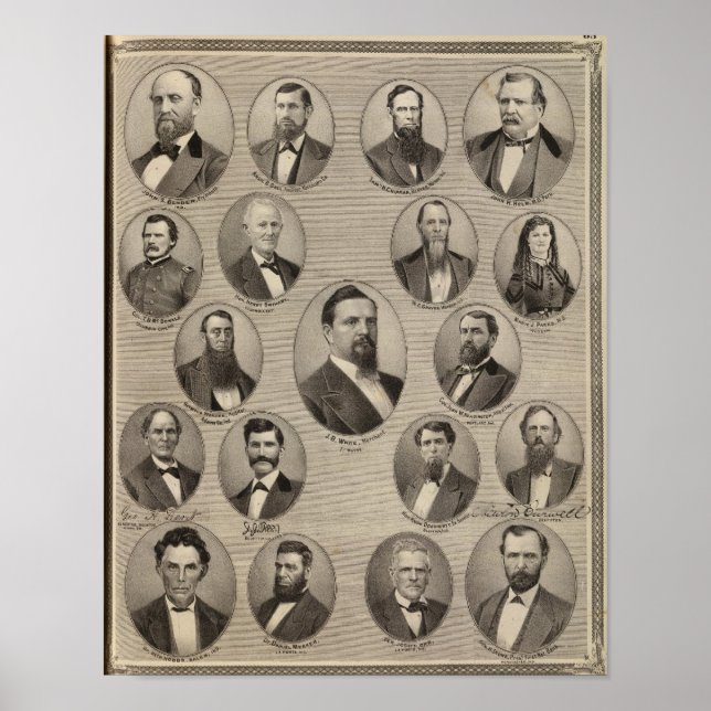 Affiche Portraits of John S Bender, Ancil B Ball (Devant)