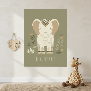 Affiche Portraits Safari Éléphant ID1264