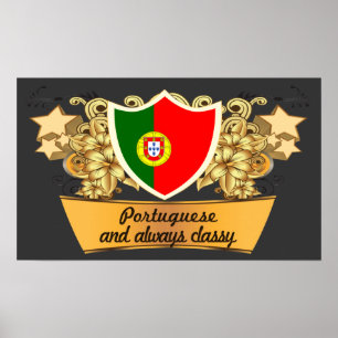 Affiche Portugais classique