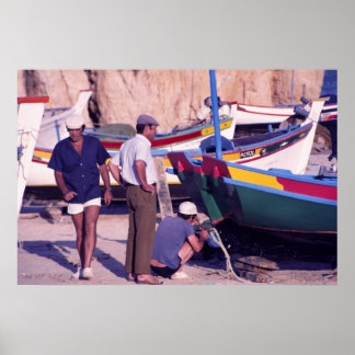Affiche Portuguese Fishermen