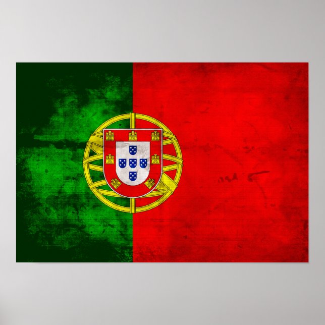 Affiche Portuguese Flag (Devant)