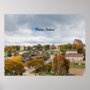 Affiche Porvoo, Finlande