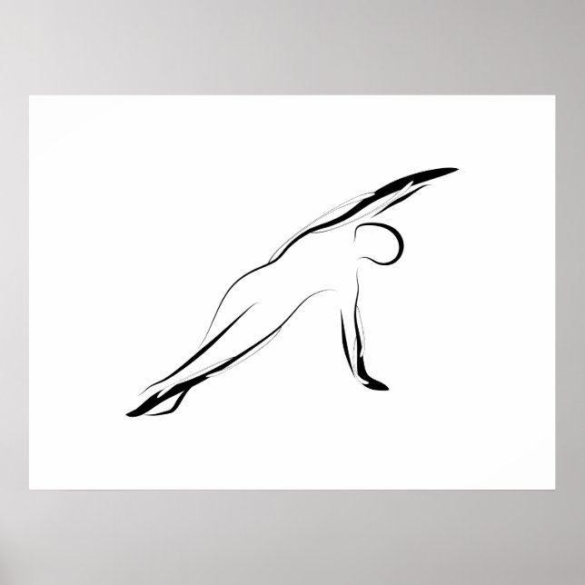 Affiche Pose Pilates (Devant)