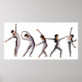Affiche Poses danseuses