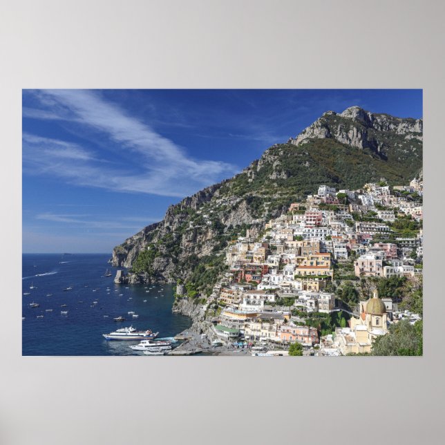 Affiche Positano En Mer (Devant)