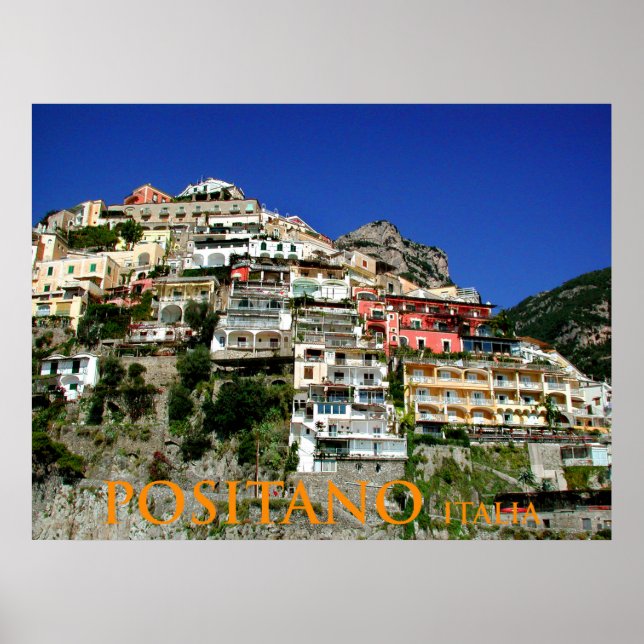 Affiche positano italia (Devant)