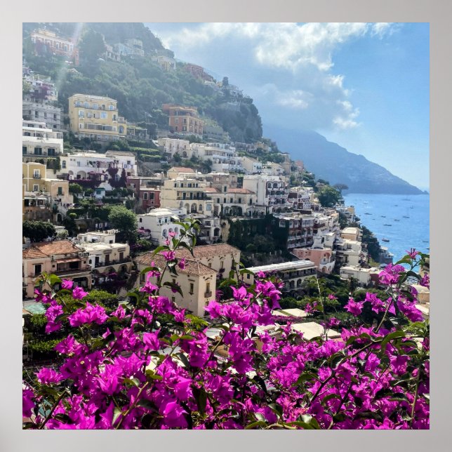 Affiche Positano Italie (Devant)