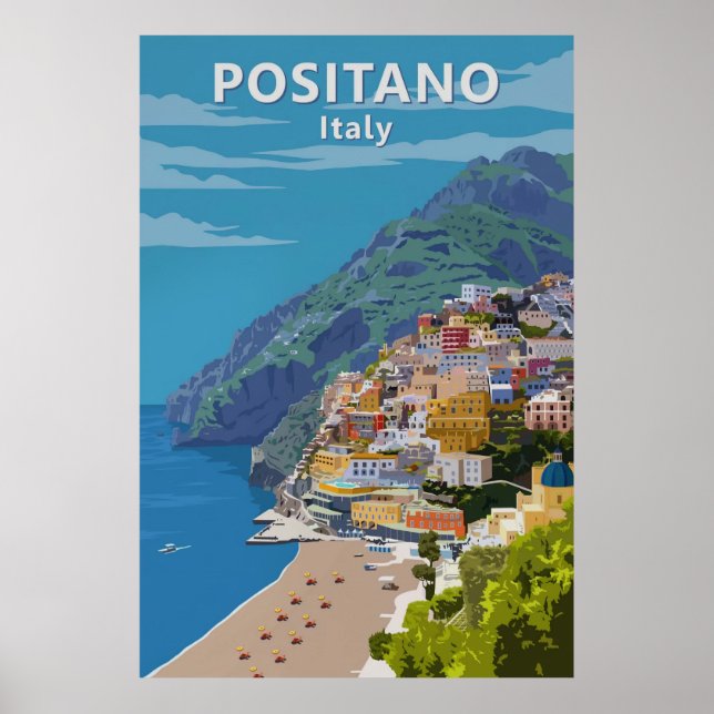 Affiche Positano, Italy (Devant)