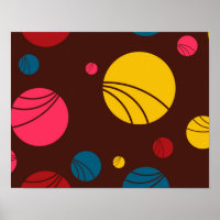Positif, ludique, heureux, moderne, cercles cool a