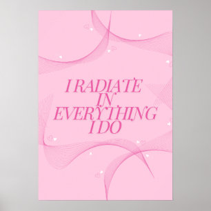 Affiche Positif, Spirituel, Inspirant, Motivant 