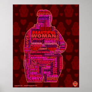 Affiche positive 1 de Wordle de corps