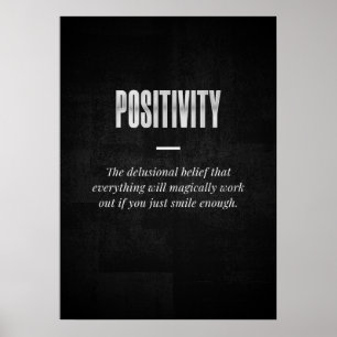 Affiche Positivité