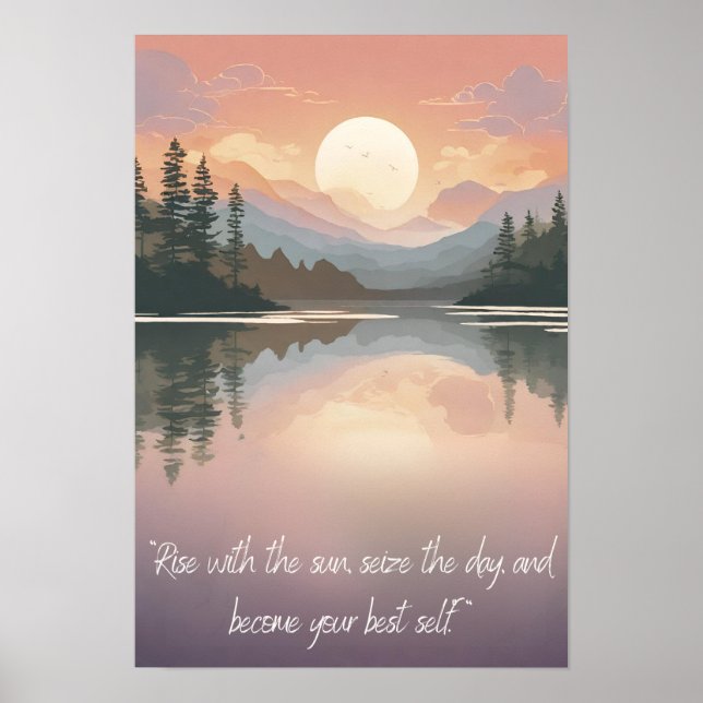 Affiche Positivité de la nature : Faire place à la paix et (Devant)