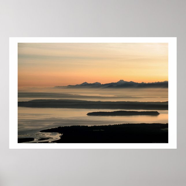 Affiche Possession Sound, Whidbey Island (Devant)