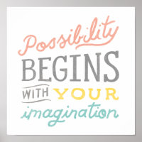 Possibilité Commence Avec Votre Imagination