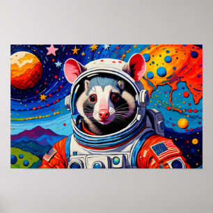 AFFICHE POSSUM-AUX ÉTOILES ET AU-DELÀ DE 5