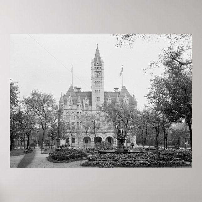 Affiche Poste (Devant)