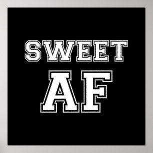 AFFICHE POSTE AF SUEET