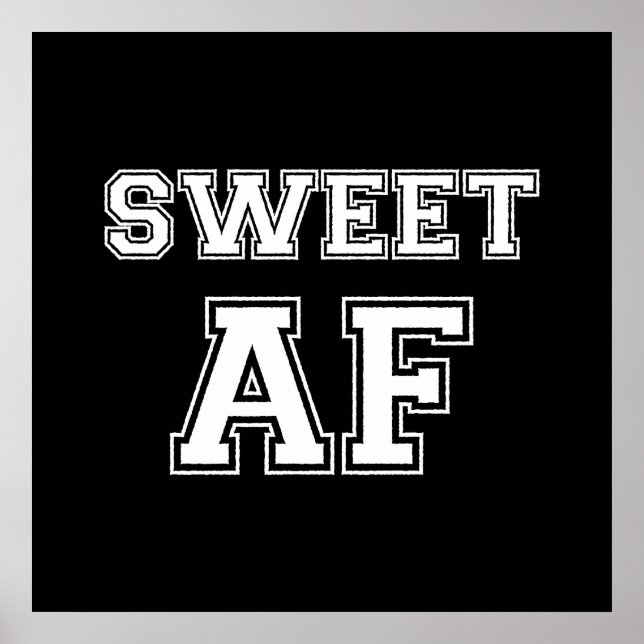 AFFICHE POSTE AF SUEET (Devant)