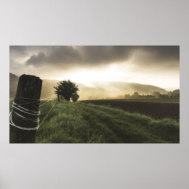 Affiche Poste de clôture (Devant)