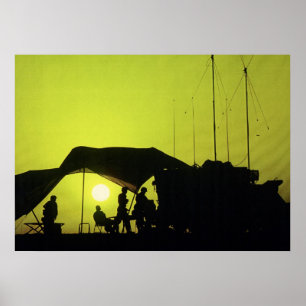 Affiche Poste de commandement mobile de l'Armée