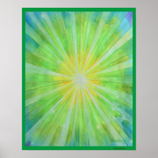 AFFICHE POSTE DE MÉDITATION "GUÉRISON" CONTEMPLACEMENT PAC