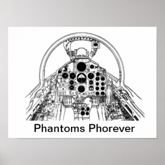 Affiche Poste de pilotage avant F-4