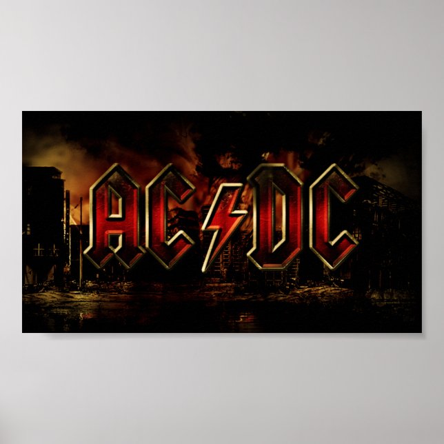 Affiche Pôster AC/DC (Devant)