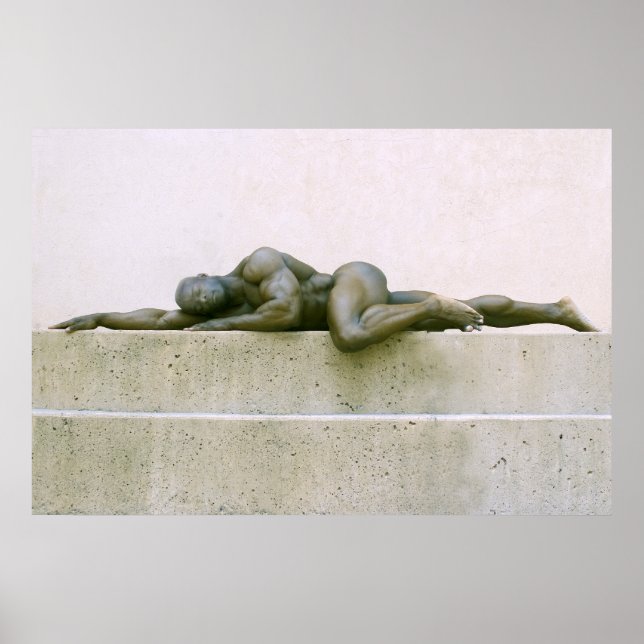 Affiche Poster, ADONIS SLEEPS - version à retournement hor (Devant)