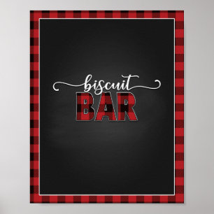 Affiche Poster/affiche Biscuit Bar Flannel Fling 8x10