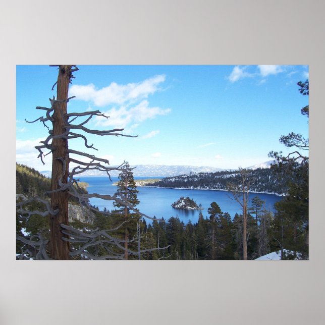 Affiche Poster/Art du lac Tahoe (Devant)