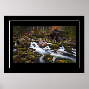 Affiche Poster-Automne Scène Automne