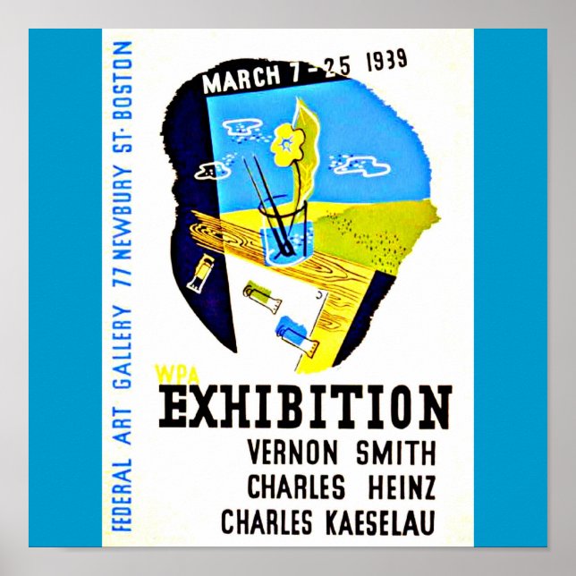 Affiche Poster-Boston WPA-20 (Devant)