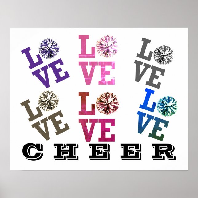Affiche Poster-Cheer LOVE LOVE LOVE LOVE (Devant)