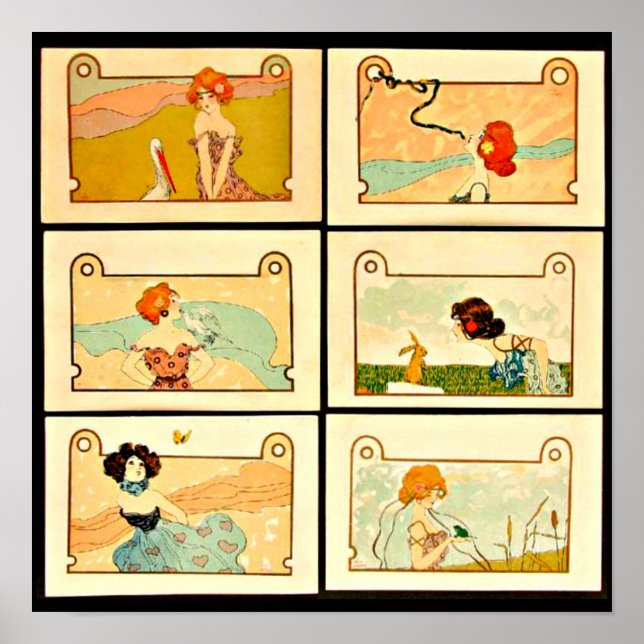 Affiche Poster-Classic/Vintage-Raphael Kirchner 10 (Devant)