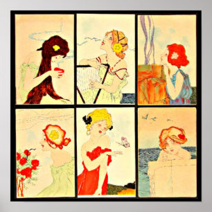 Affiche Poster-Classic/Vintage-Raphael Kirchner 26