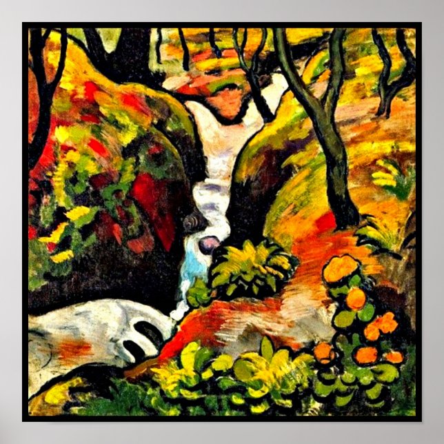 Affiche Poster-classique/Vintage-août Macke 102 (Devant)