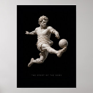 Affiche Póster cuadro Fútbol: el deporte de los Dioses